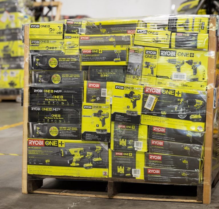tool liquidation pallets